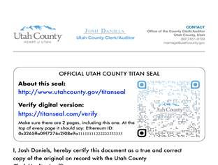 copy of marriage license